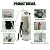 HOSTIC 3 Gallon Stainless Steel Sprayer Hand Pump Sprayer with