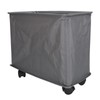 Rolling Slim Laundry Basket On Wheels with Carry Handle Collapsible