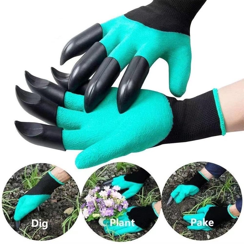 Happy Fox Gardening gloves, waterproof gloves with claws for garden,