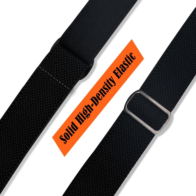 WELKINLAND 1.5In HD Elastic Suspenders, Heavy-Duty Work Suspenders, Comfy Belt