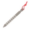 Lixada 6/8/12 Pack 6.5 Inch Ultralight V-Shaped Titanium Alloy Tent