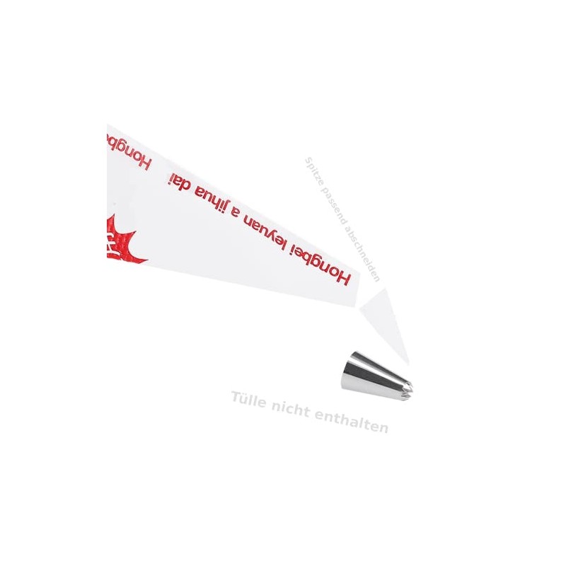 Pack of 100 Disposable Piping Bags Professional Disposable Piping Bags