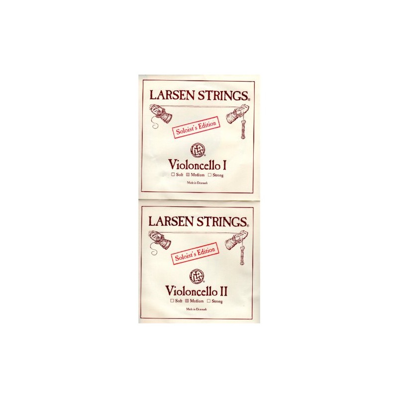 Larsen Soloist Ad Lines Cello Strings Set Larsen Soloist