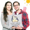 Mr. & Mrs. Panda 40 x 40 cm Pillow Penguins