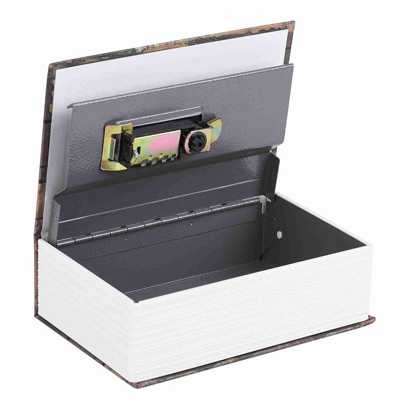 Creative Simulation Book Safe Box Deluxe Storage with Combination Lock