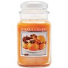 Village Candle Orange Cinnamon Large Glass Apothecary Jar Scented Candle,