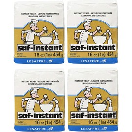 SAF LeSaffre Instant Yeast, yTpoVo Gold, 4 Pound