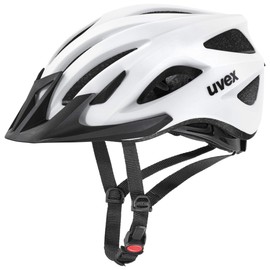 uvex Viva 3 - Lightweight All-Round Bike Helmet for Men & Women - Individual Fit - Washable Interior - White Matt - 56-62 cm