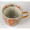 Kuro Hayashi Kiln 009376C760 Gold Twisted Ground Pattern Coffee Bowl