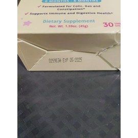 LoveBug Probiotics for Infants 0-6 Months Immune Support 1 Billion CFU 05/25 #S4