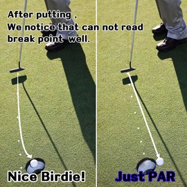 BIRDIE79 2pcs-SlopeMaster ProGreen Reader - Golf Hat Clip Ball Marker with High Precision Green Reading Aid Golf Accessories for Men Women