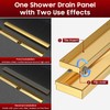 DLONE Linear Shower Drain | 32" AISI 304 Stainless Steel