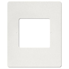 Intrasonic Technology IST Retro Intercom Room & Patio Station Vertical Plastic Cover Plate, White (RETRO-5RVW)