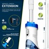 Lanchez Cordless Handheld Pool Vacuum for Above Ground Pool Telescopic