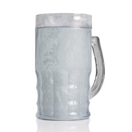 Wyndham House Double Walled, Freezable Gel Glass, 14 oz, Clear, Keep You Beer or Favorite Drinks Extra Cold