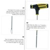 GLEAVI 4pcs Tire Puncture Repair Device Repair Kit Professional Technology
