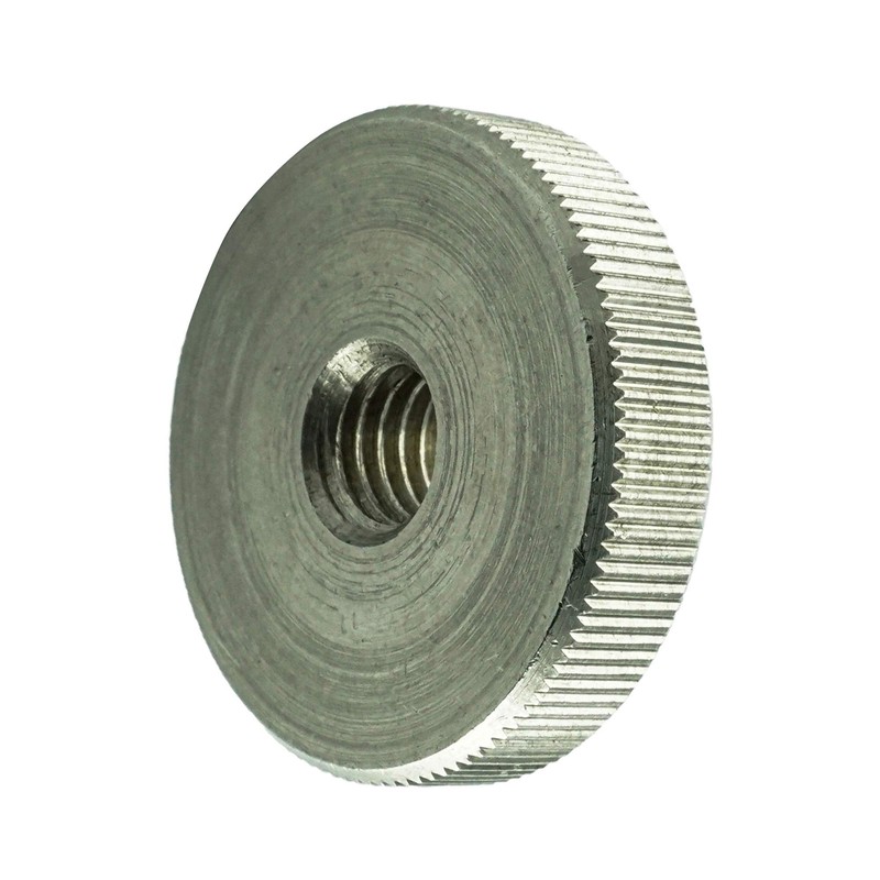 M8 (10 pieces) knurled nuts, low shape, stainless steel VA