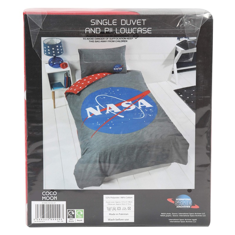 Coco Moon Nasa Soft Reversible Single Or Double Bed Duvet