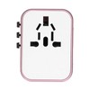International Power Adapter Travel Plug with 4 USB Ports for