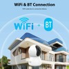 Swokely 3MP Security Camera 2.4G WiFi Smart Indoor Surveillance Camera