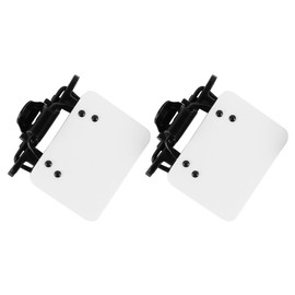 VOANZO Eyeglass Lenses, 2 Pack, International Standard Eyeglass Lenses, Eye Protection, Target Protection, Glasses Protection Clip, Belt Box, Target Aid (White Horizontal Board)