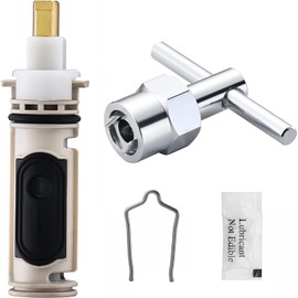 1222 Replacement Cartridge for Moen Shower Valve with 104421 Removal Tool Compatible with Moen 1222 1222b One Handle Posi Temp Shower Faucet Cartridge