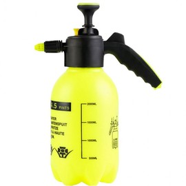2L Fluorescent Green Multi-Purpose Pressure Sprayer for Gardening, Car Washing, Cleaning & Disinfection 2L Pressure Sprayer 2ea