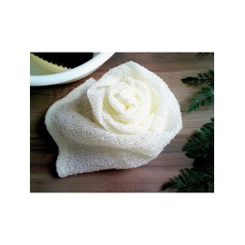 OHE Body Towel, Approx. Length 11.0 inches (28 cm) x Width 39.4 inches (100 cm), White, Soft Nylon Towel, Made in Japan