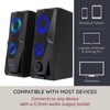 i-Star PC Speakers, PC Speakers Gaming, Compact 6W Wired Computer