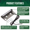 GKOLED Hardscape Light with Frosted Lens, Paver Wall Light, 6.8