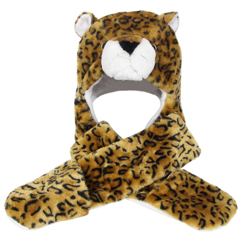 Bioterti Plush Novelty Animal Hat 3 in 1 Beanie With