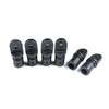 Mxeol Boat 3 Bow Bimini Top Fittings Hardware Set Black