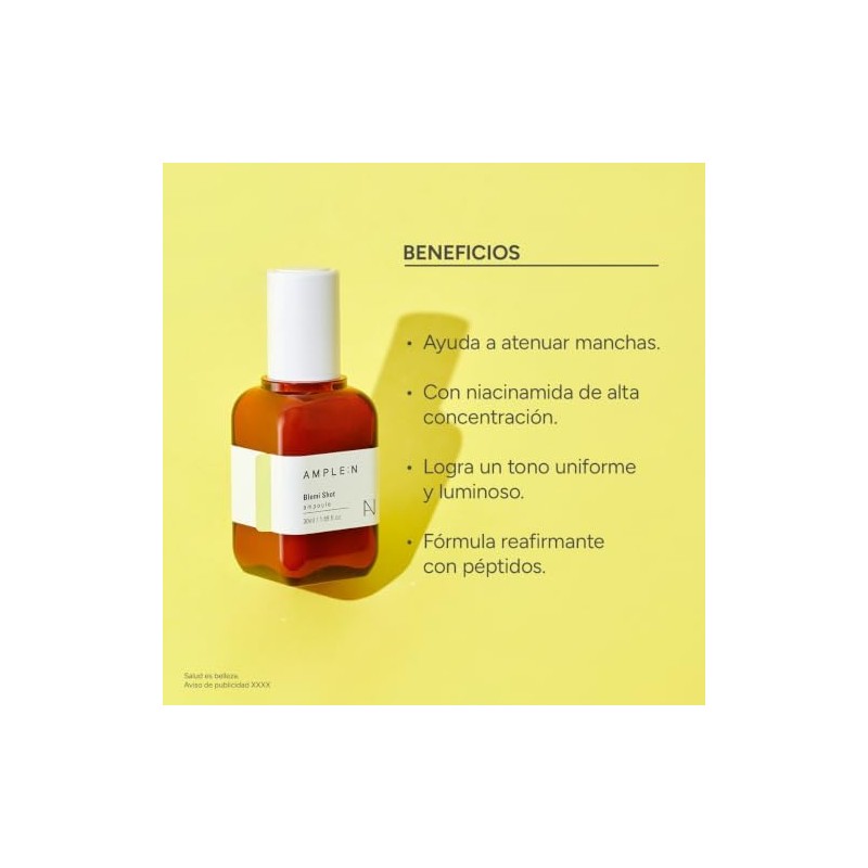 AMPLE:N CORÉANA Serum Con Niacinamida 5% y Mela Care -