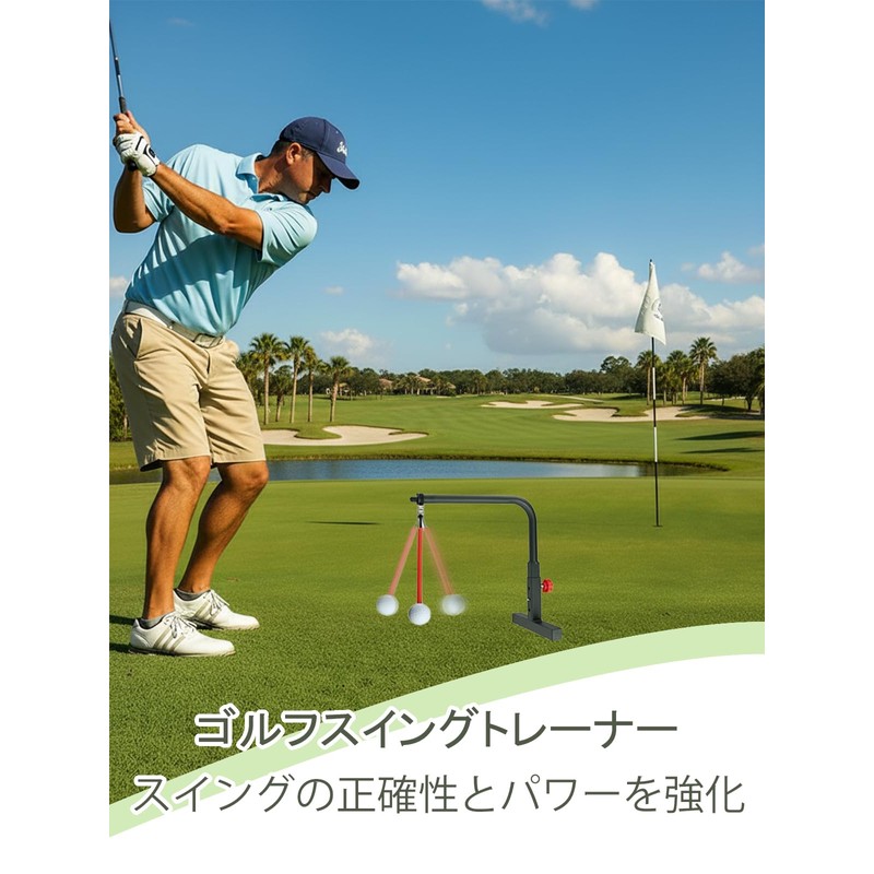 Golf Swing Trainer Golf Practice Equipment Swing Practice Tool Durable