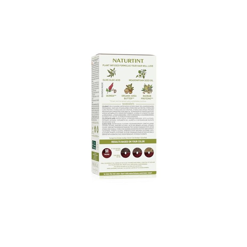 Phergal Naturtint Hair Color Permanent, 9R Fire Red, 5.28 Ounce