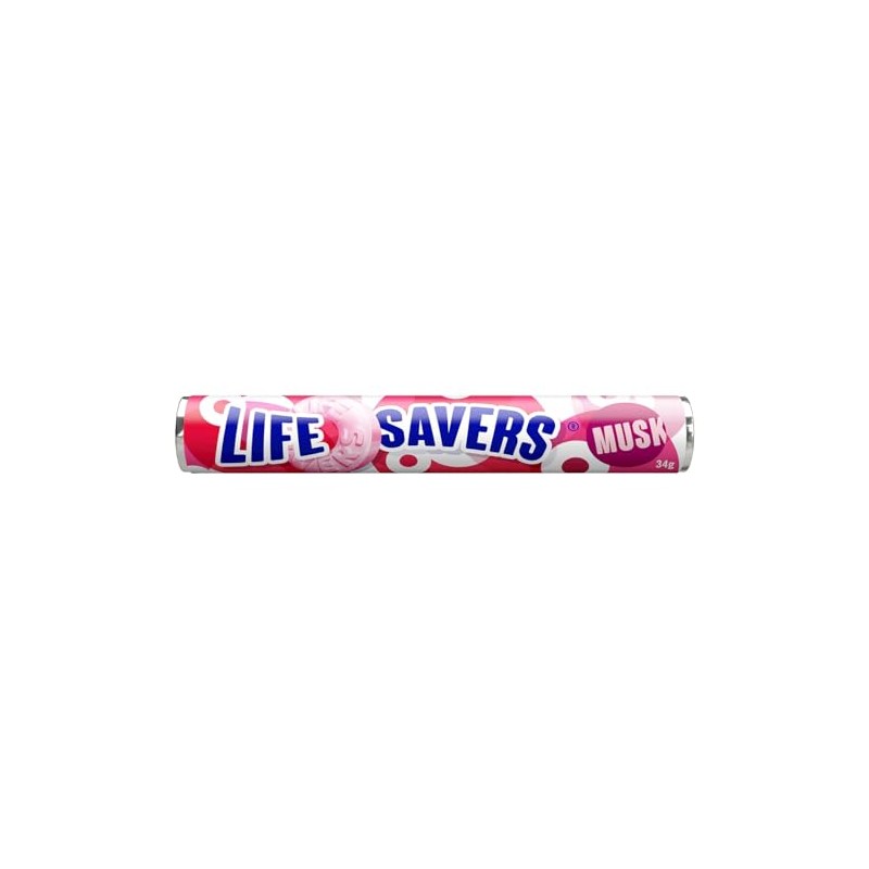 Life Savers Musk Roll 34 g (Pack of 24)