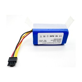 Yafda New Battery for AIRROBO P10 Robot Vacuum Cleaner Robot 360 C50 TCL S1 /S15 / S18 Formate E-550G/W Vacuum Cleaner C50