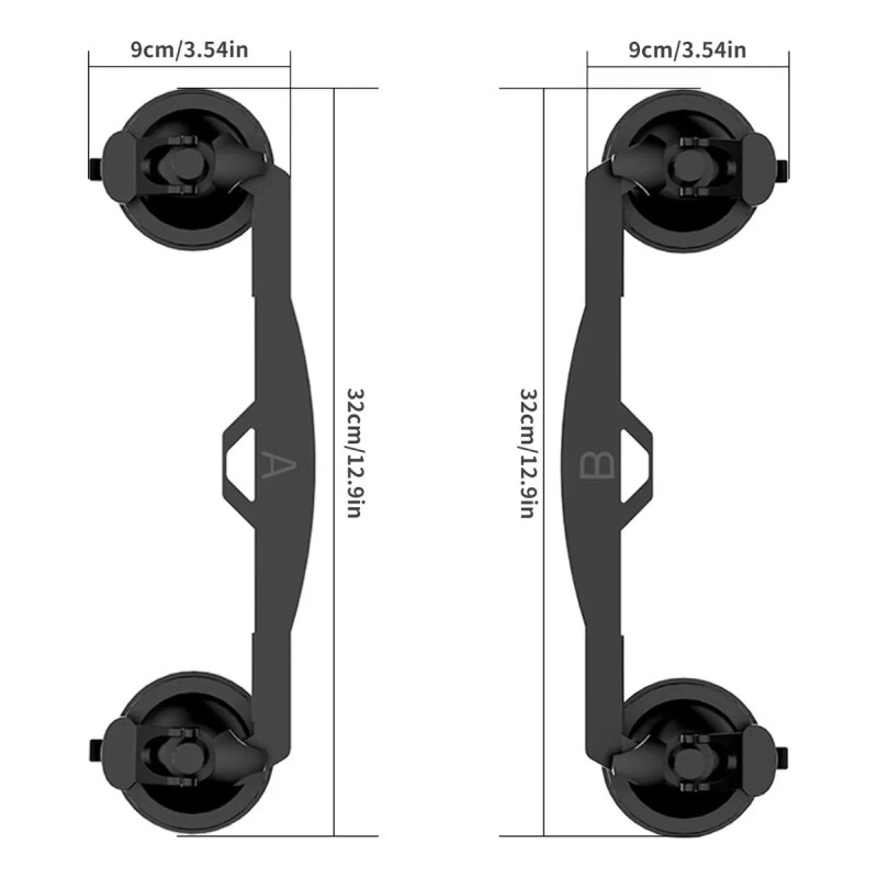 Soporte De Ventosa O Chupon Para Antena Starlink Mini