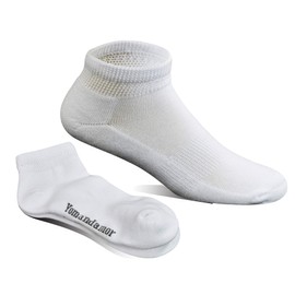 Yomandamor Men's Ankle Socks, Four Seasons, Combed Cotton, 5 Pair Set, 9.4 - 11.0 inches (24 - 28 cm)