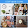 QLOUNI 2 Pieces Clock Movement for Wall Clock, Silent Clock