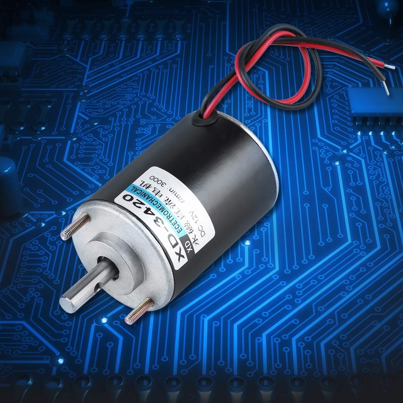 Motor, XD-3420 12/24V 30W Permanent Magnet DC Motor High Speed