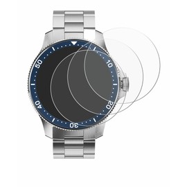 Savvies 6 Pack Screen Protector compatible with Withings ScanWatch Horizon (43 mm) Protection Film Clear