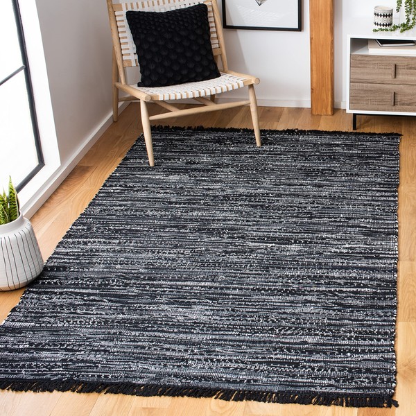 SAFAVIEH Rag Rug Collection Accent Rug - 4' x 6',
