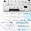 Ergonomic Gel Cloud Keyboard and Mouse Wrist Rest Set –