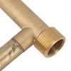 Water Intake Valve Key G1 Thread Brass Stainless Steel Quick