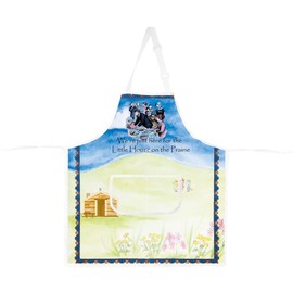 TOBGBE Little Inspired House Book Apron LHOTP Cooking Apron Book Lover Gift 70s Farmhouse Housewarming Theme Gifts For Fans (LHOTP Apron)