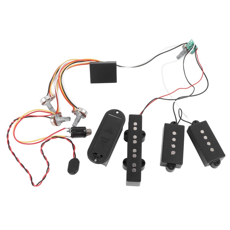 Electric Bass Pickup Excellent Audio Output Preamp Wiring Circuit Guitar