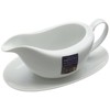 Price and Kensington Simplicity Gravy Boat and Saucer, White, 21.2