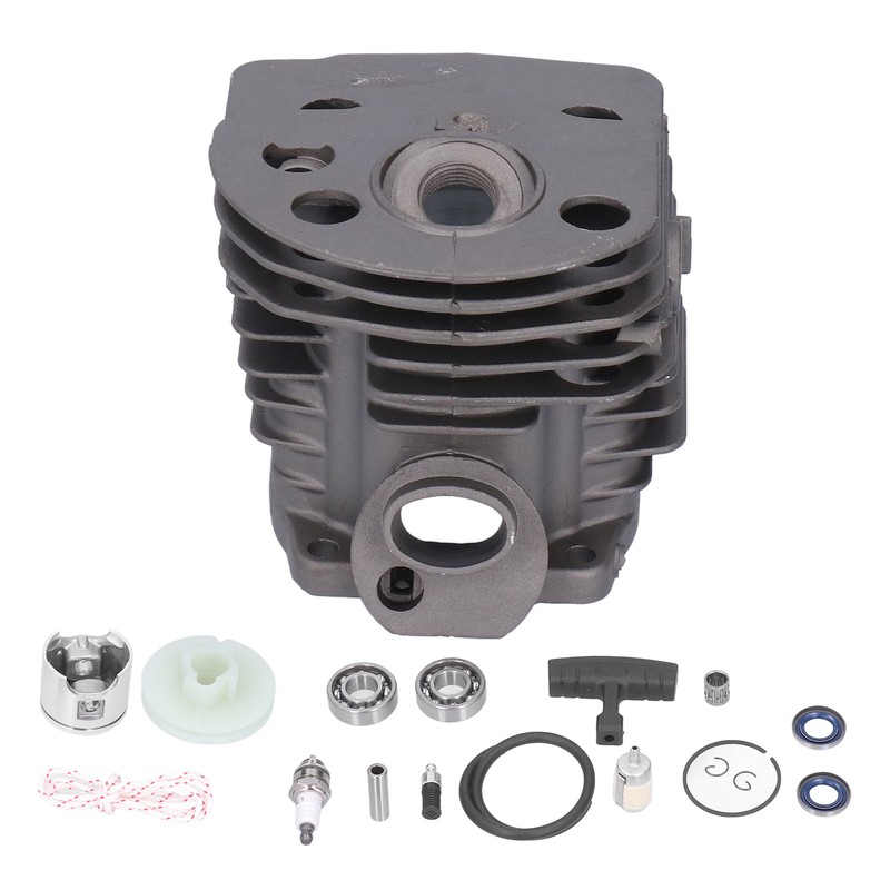 46mm Aluminum Cylinder Piston Spark Plug Bearing Gasket Set Fit