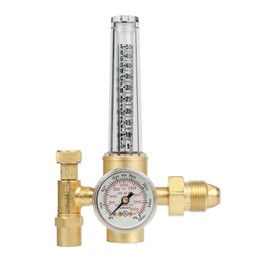 Victor Technologies 0781-2723 HRF-1425-580 Light Duty Flow Meter Cylinder Nitrogen/Argon/Helium Regulator, 50-38 SCFH Flow Range, 25 psig Outlet Pressure